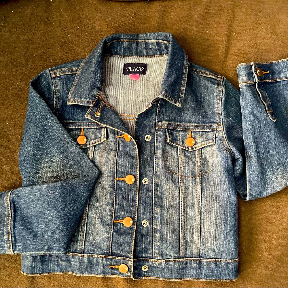 Girls Jean Jacket EUC